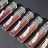 This lipstick offers an intense matte look